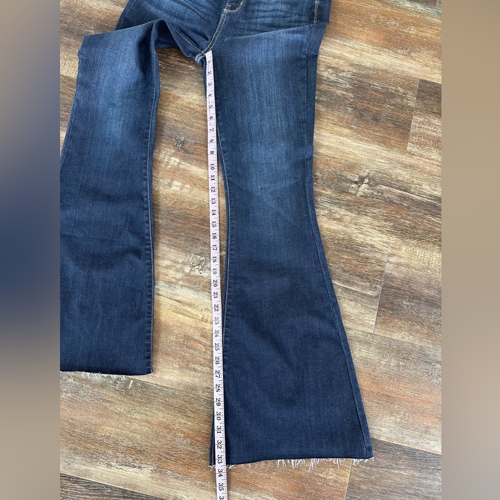 Judy Blue Dark Wash High-Rise Flare Jeans - Picture 11 of 12